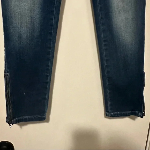 Kancan Low Rise Skinny Stretch Cropped Jean zipper ankle size 27 - Picture 4 of 11